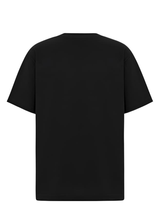 Dior Archives Labels T-Shirt "Black Relaxed Fit" Streetwear Tee UAE