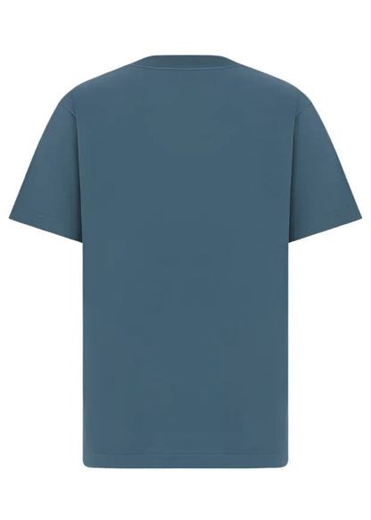 Dior Charm T-Shirt "Blue Relaxed Fit" Casual Designer Tee UAE