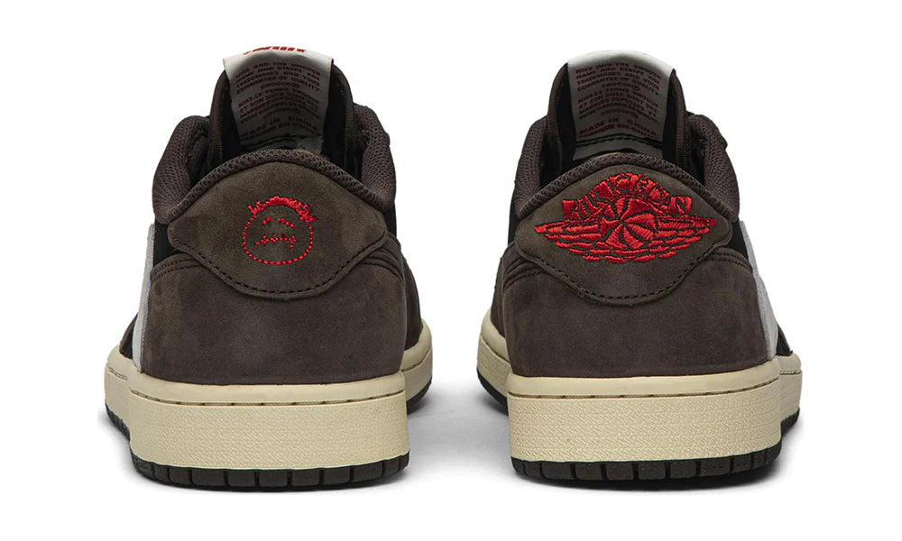Travis Scott x Air Jordan 1 Low "Mocha" Hype Sneakers UAE