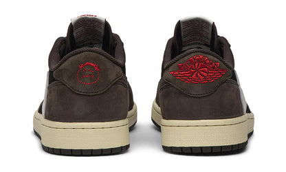 Travis Scott x Air Jordan 1 Low "Mocha" Hype Sneakers UAE