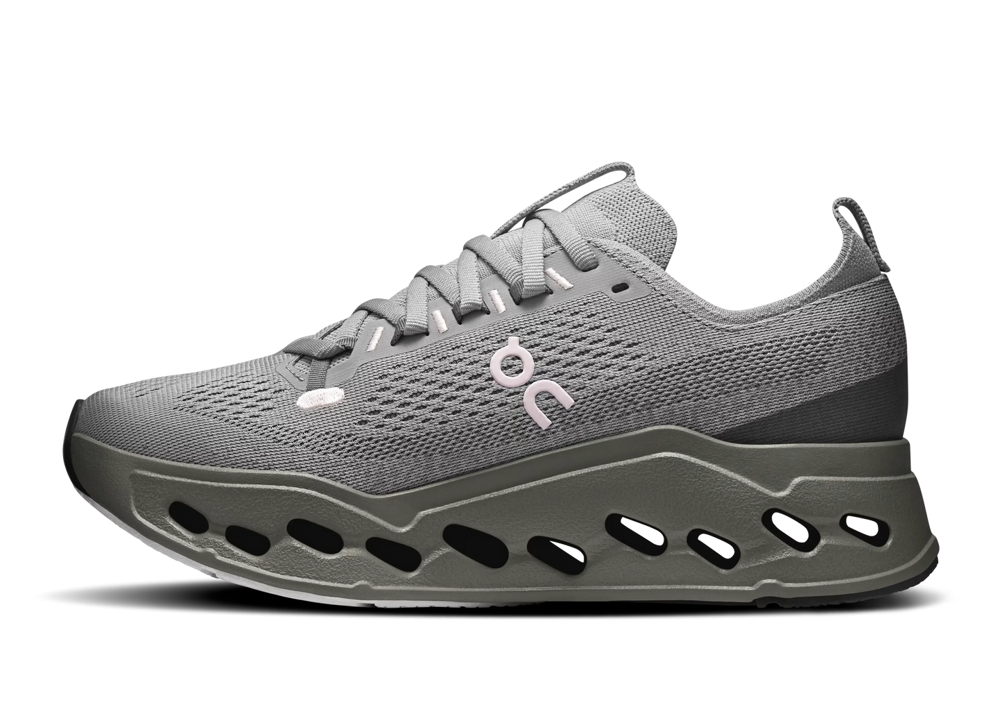 On Cloudsurfer Max "Alloy / Asphalt" Cushion Running Shoes UAE