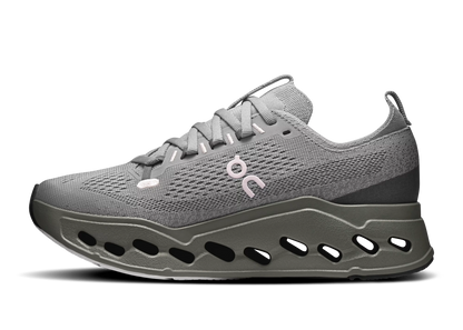 On Cloudsurfer Max "Alloy / Asphalt" Cushion Running Shoes UAE