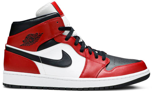 Air Jordan 1 Mid "Chicago Black Toe" Sneakers UAE