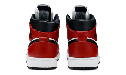 Air Jordan 1 Mid "Chicago Black Toe" Sneakers UAE