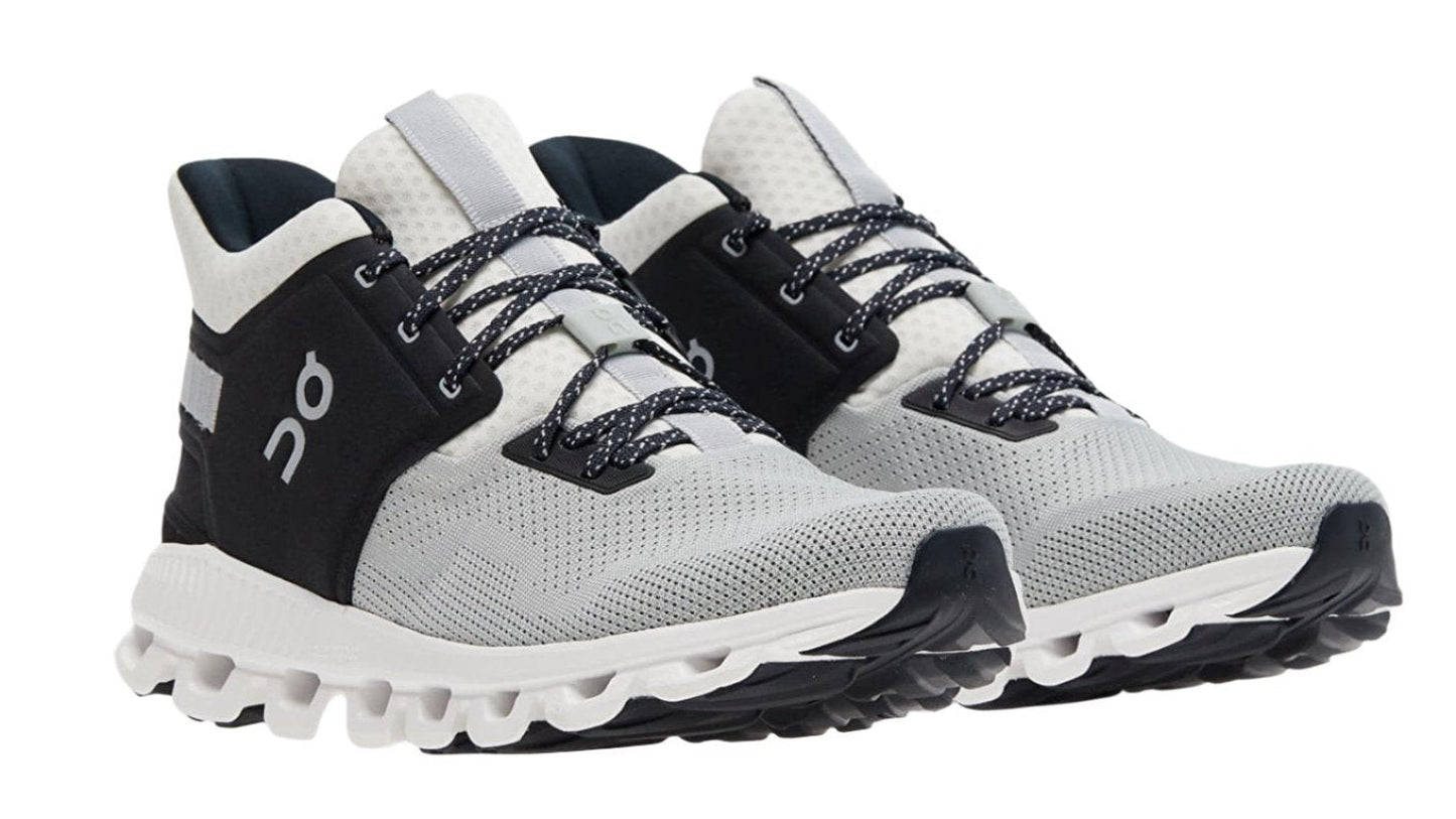 On Cloud Hi Edge "Black Grey" Casual Sneakers UAE