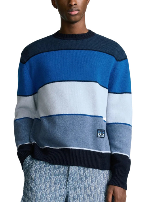 Dior CD Diamond Sweater "Blue" Designer Knitwear UAE