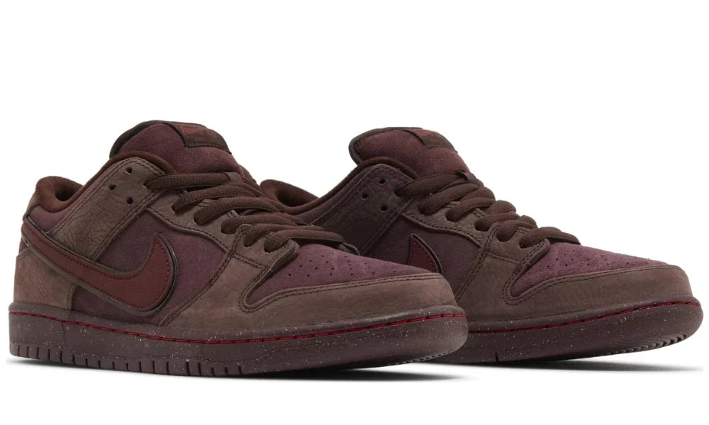 Dunk Low Premium SB "City of Love Collection - Burgundy Crush" Skate Sneakers UAE