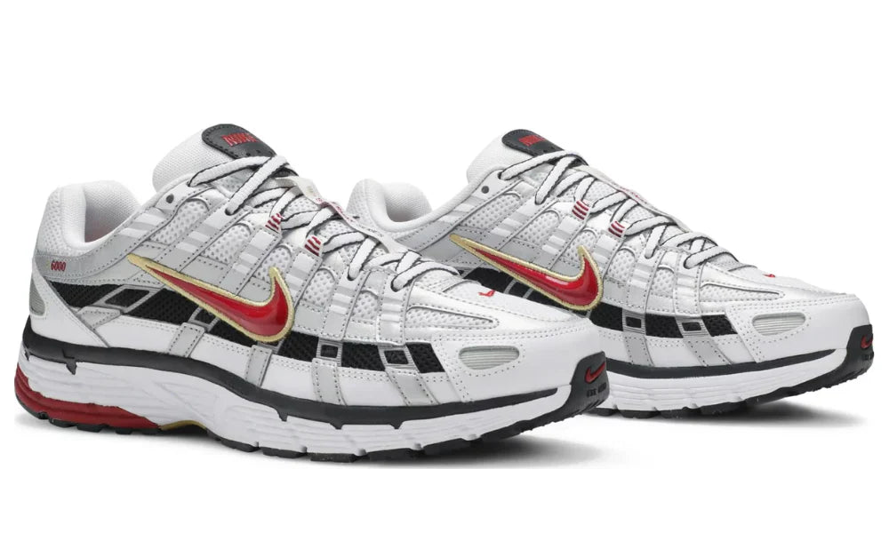 Nike P-6000 CNPT "Metallic Silver Red" Running Shoes UAE