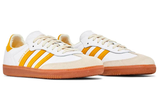 Sporty & Rich x Adidas Samba OG "White Bold Gold" Premium Sneakers UAE