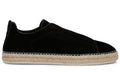 Zegna Suede Triple Stitch Espadrilles "Black" Classic Espadrilles UAE