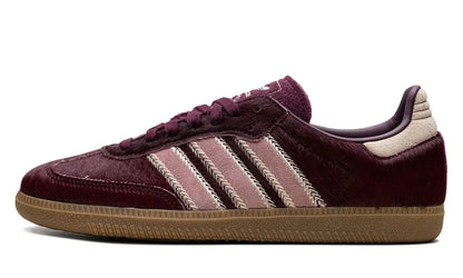 Adidas Samba OG "Maroon Sand Strata Pony" Sneakers UAE