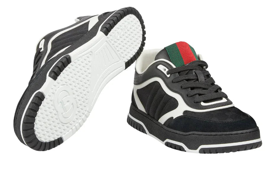 Gucci Re-Web Sneaker "Black" Iconic Stripe Sneakers UAE