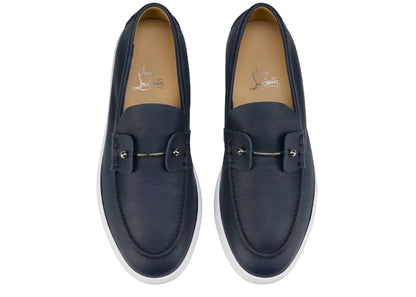 Christian Louboutin Chambeliboat Loafers "Marine" Luxury Boat Shoes UAE