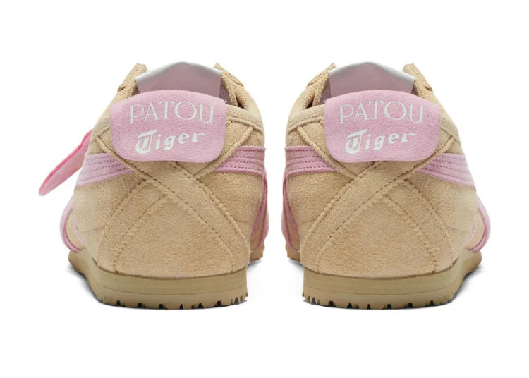 Asics Onitsuka Tiger x PATOU Mexico 66 "Putty Cotton Candy" Designer Sneakers UAE