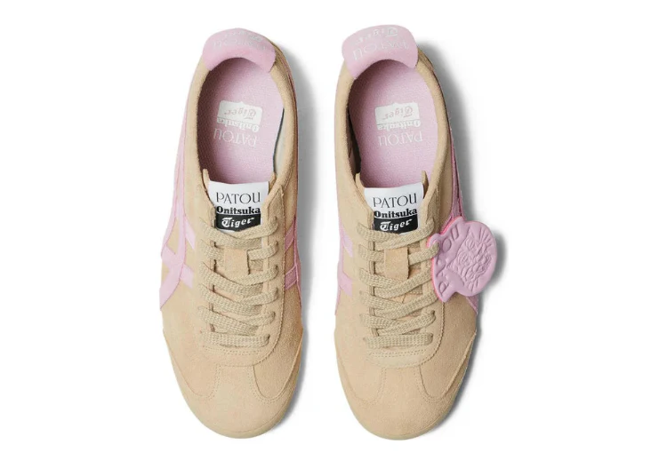 Asics Onitsuka Tiger x PATOU Mexico 66 "Putty Cotton Candy" Designer Sneakers UAE