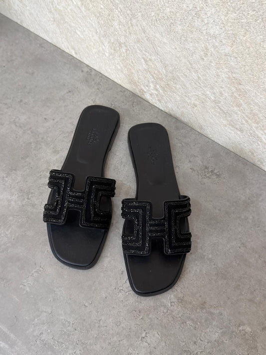 Hermes Oran Sandals