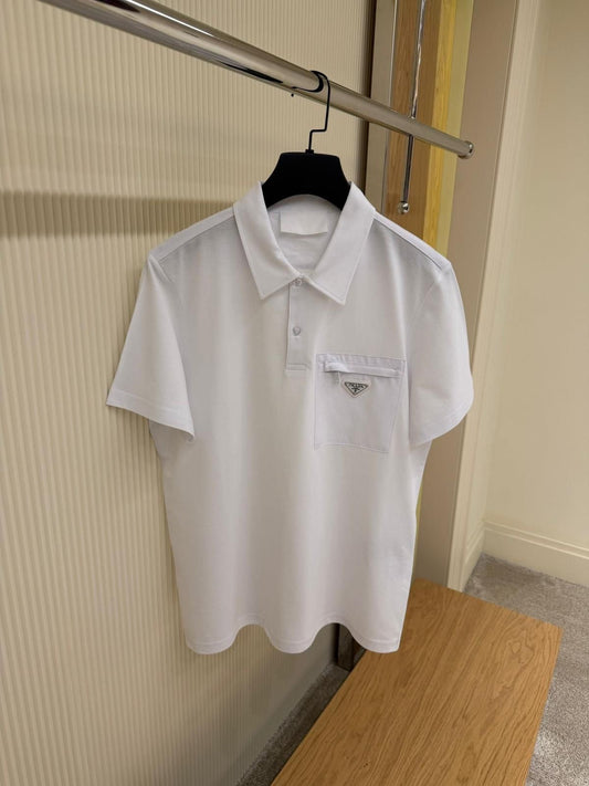Buy Prada Black Triangle Logo