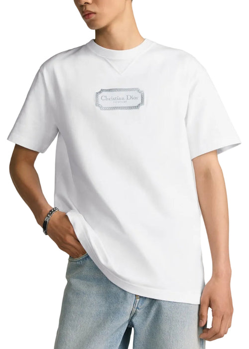 Dior Couture Cotton T-Shirt "White" Classic Designer Tee UAE