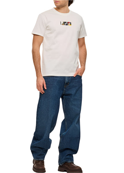 Fendi White Cotton T-Shirt Designer Essential Tee UAE
