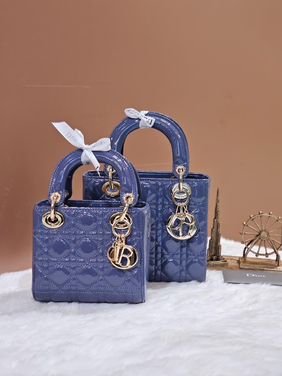 Lasy dior bag 17 and 20 cm glossy