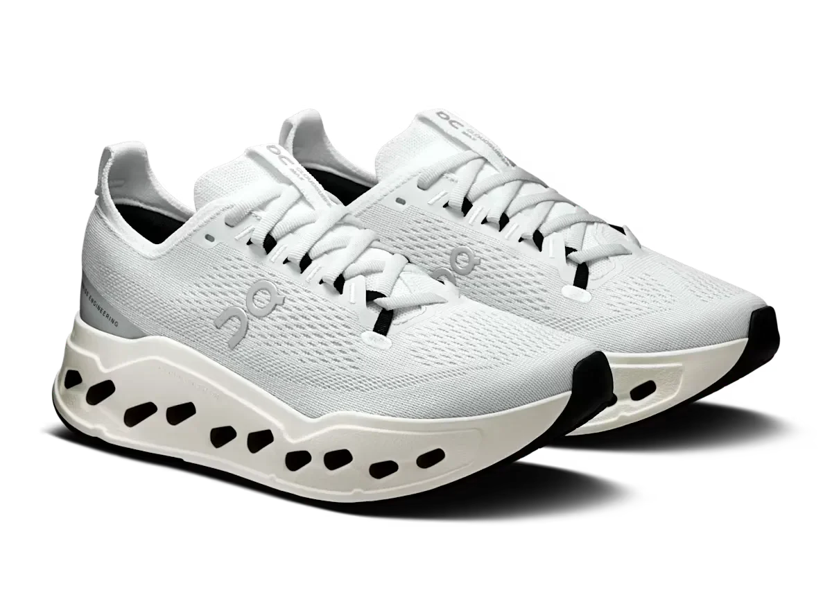 On Cloudsurfer Max "White" Cushion Running Shoes UAE