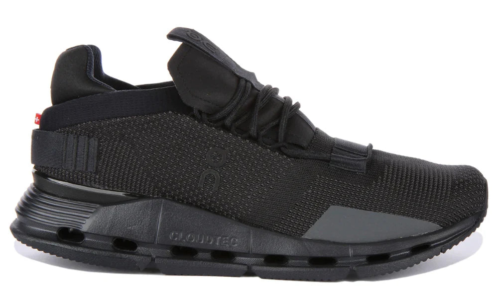 On Cloudnova "Black" Lifestyle Sneakers UAE