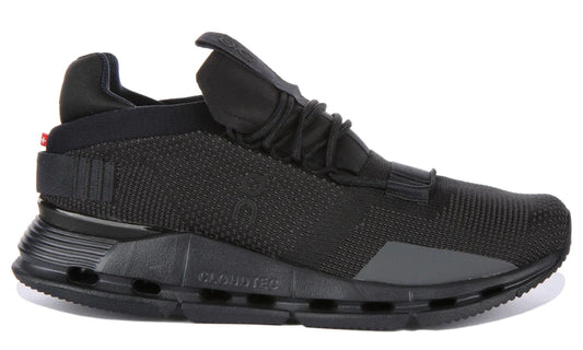 On Cloudnova "Black" Lifestyle Sneakers UAE