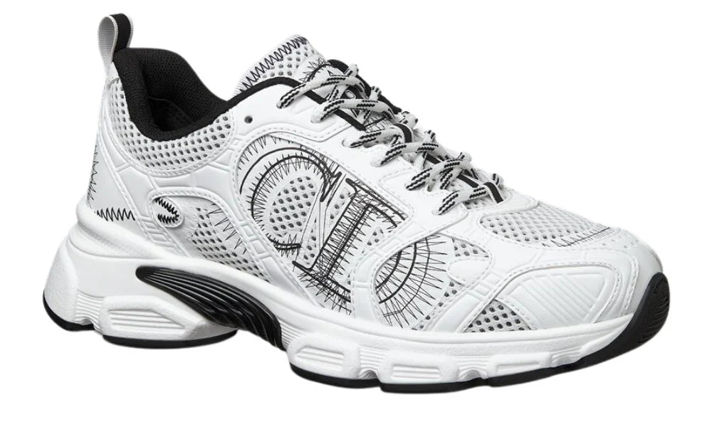 Dior Chrono Sneaker "White Black" Sport Inspired Sneakers UAE