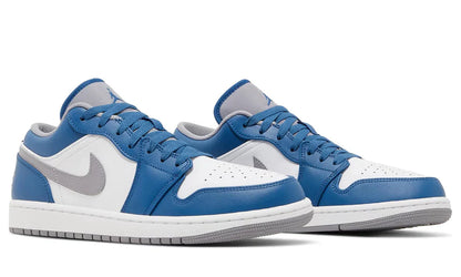 Air Jordan 1 Low "True Blue Cement" Sneakers UAE