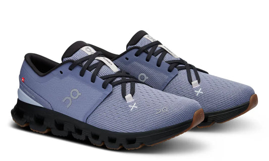 On Cloud X 4 "Feather / Black" Lightweight Training Sneakers UAE