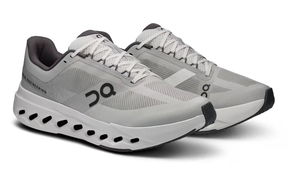 On Cloudsurfer Next Wide "Glacier White" Running Shoes UAE