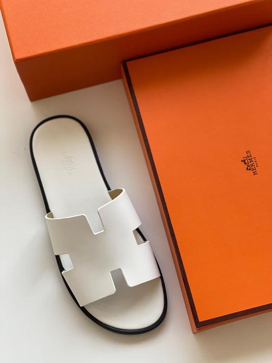 Hermes Izmir sandal - White