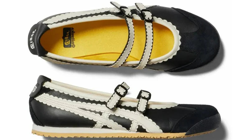 Onitsuka Tiger Mexico 66 TGRS Women's "Black White" Casual Sneakers UAE