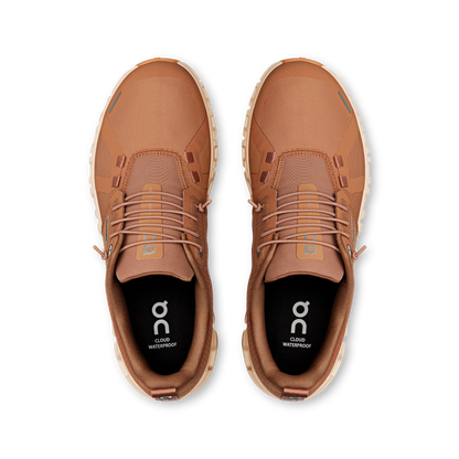 On Cloud 6 Waterproof "Sandstone / Blonde" Waterproof Running Shoes UAE