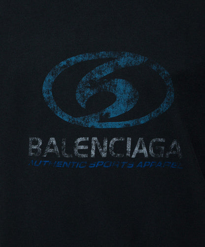 Balenciaga Surfer Logo-Print Cotton T-Shirt Summer Graphic Tee UAE