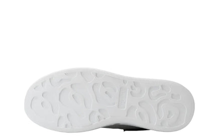 Alexander McQueen Oversized Sneaker "White Black W2002" Statement Sneakers UAE