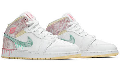 Air Jordan 1 Mid SE GS "Ice Cream" Sneakers UAE