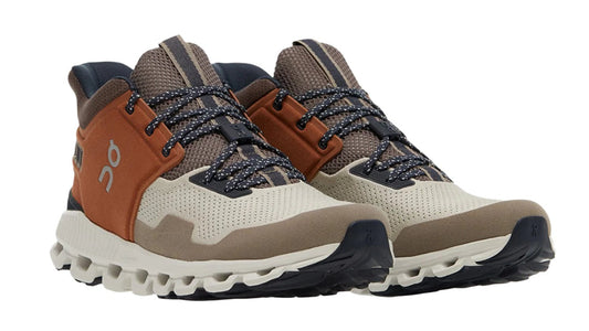 On Cloud Hi Edge "Brown" Casual Sneakers UAE