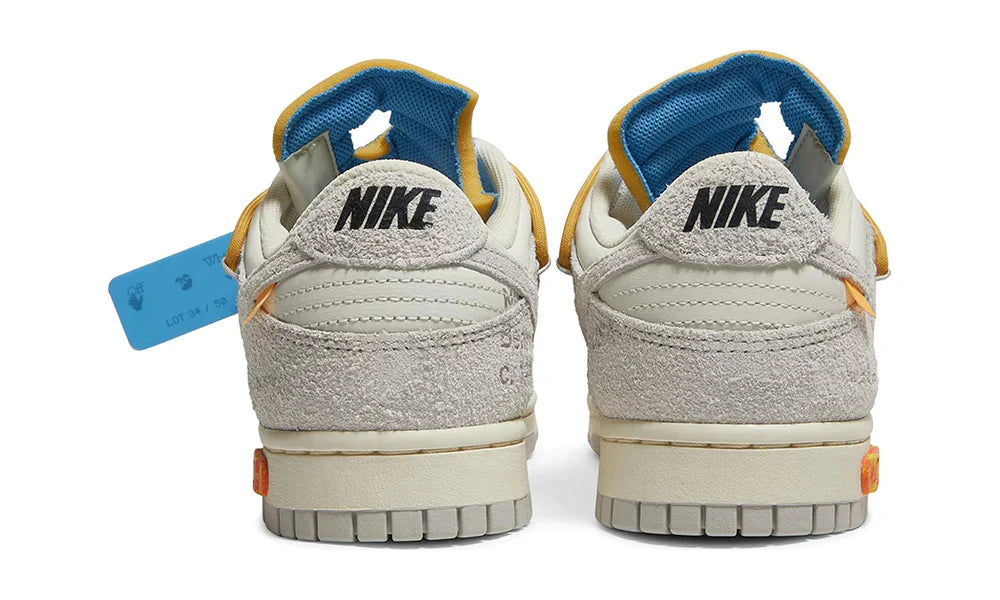 Off-White x Dunk Low "Lot 34 of 50" Premium Sneakers UAE