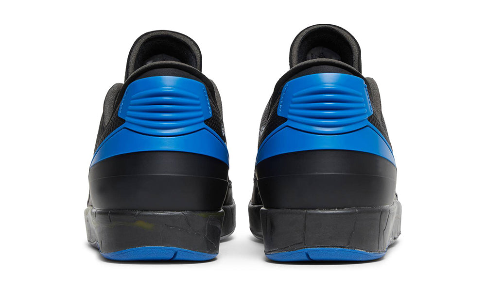 Off-White x Air Jordan 2 Retro Low SP "Black Varsity Royal" Sneakers UAE