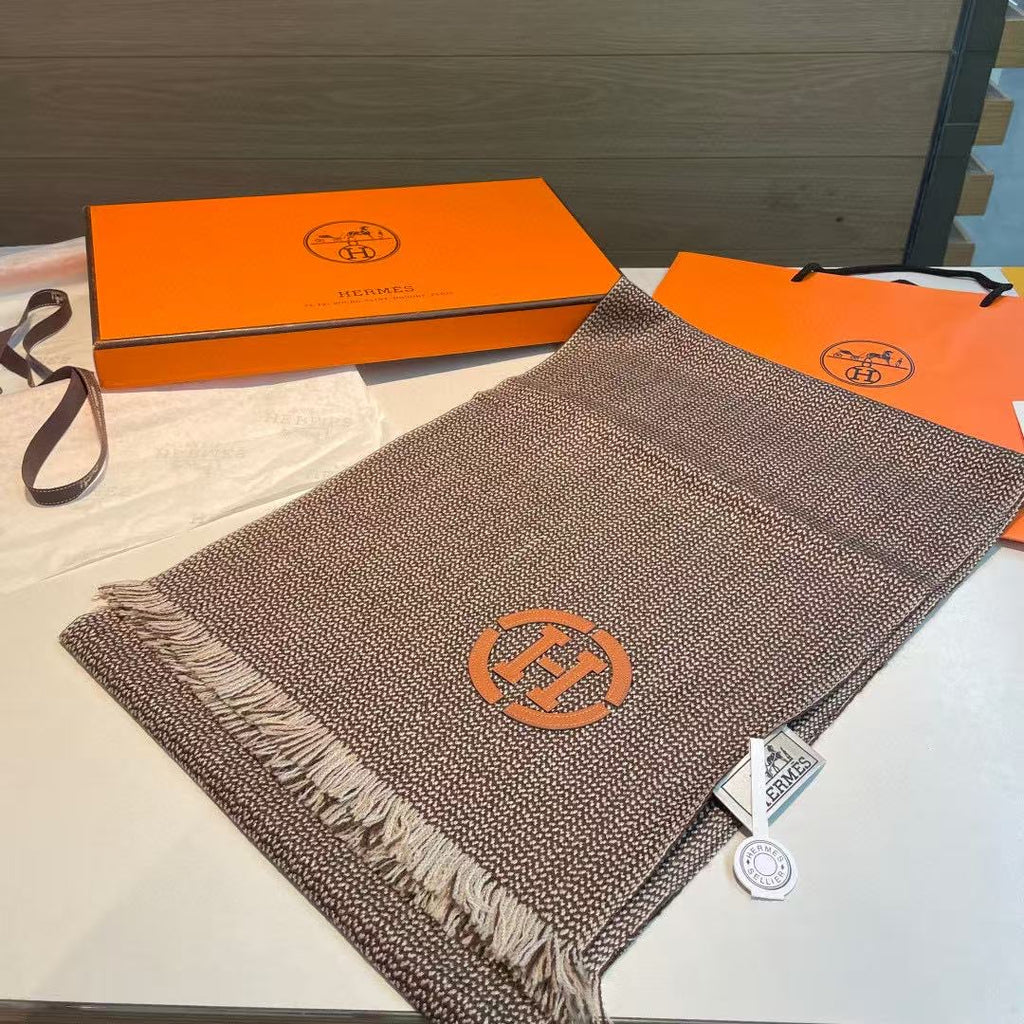 Hermès H Jacquard Scarf