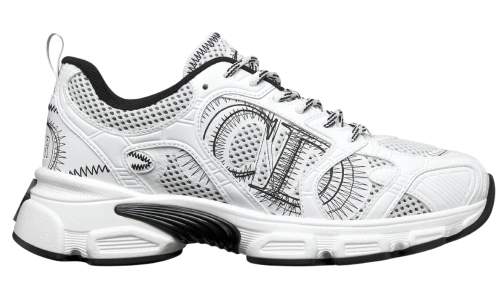 Dior Chrono Sneaker "White Black" Sport Inspired Sneakers UAE