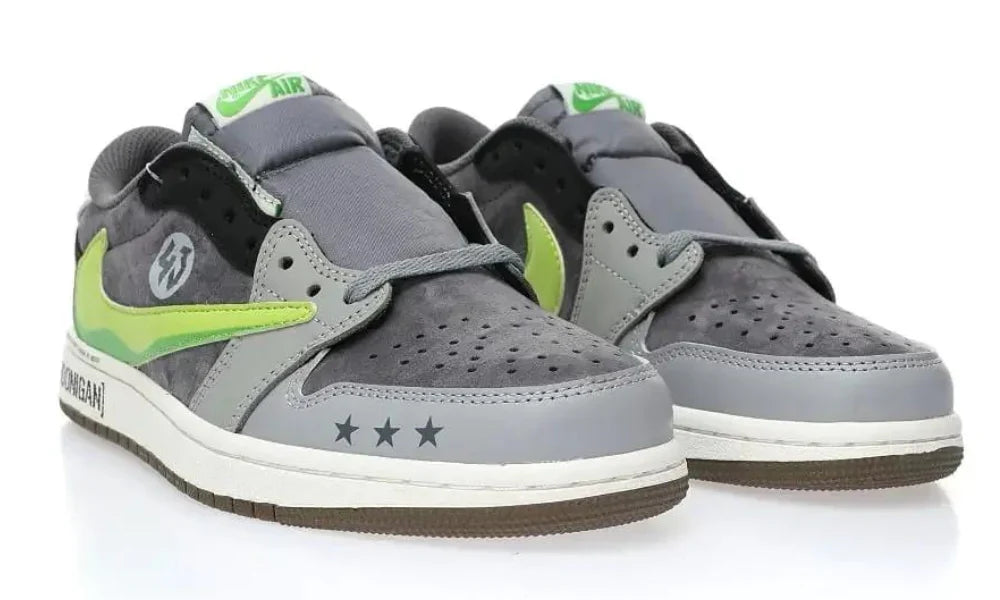 Travis Scott x Jordan 1 Low OG SP "1965 Hoonigan Ford Mustang" Sneakers UAE