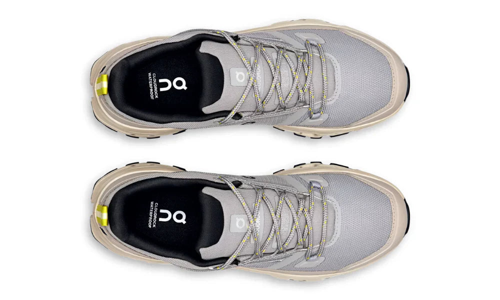 On Cloudrock Low Waterproof "Alloy Ice" Hiking Shoes UAE
