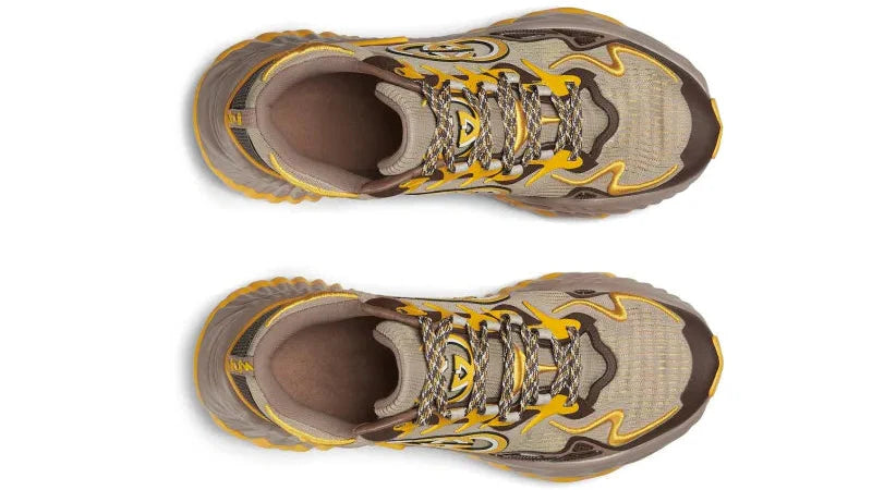 Gucci Ripple Low Top Casual Shoes "Beige Yellow" Casual Fashion Sneakers UAE