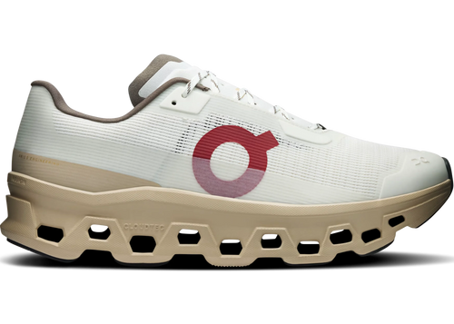 On Cloudmonster Void "Ivory / Sand" Cushion Running Shoes UAE