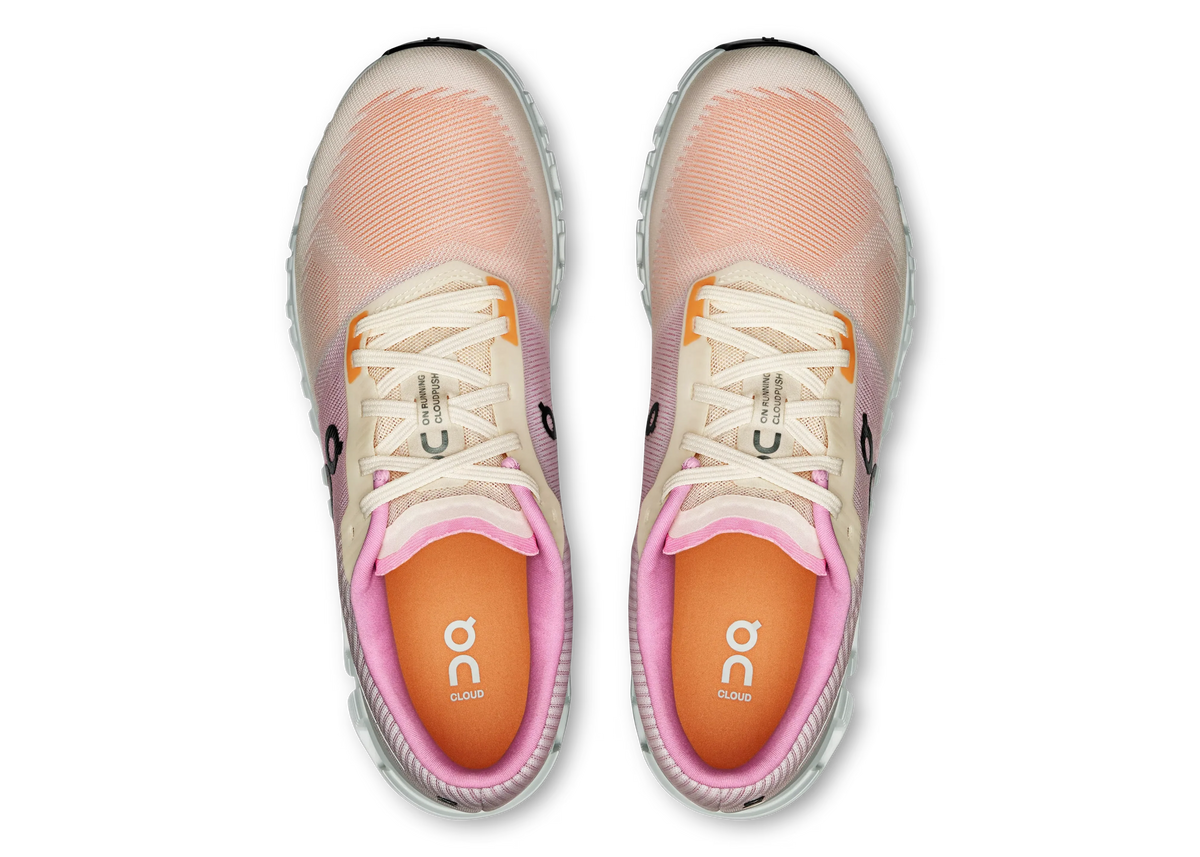 On Cloud 6 Push "Tangerine / Raspberry" Sport Running Shoes UAE