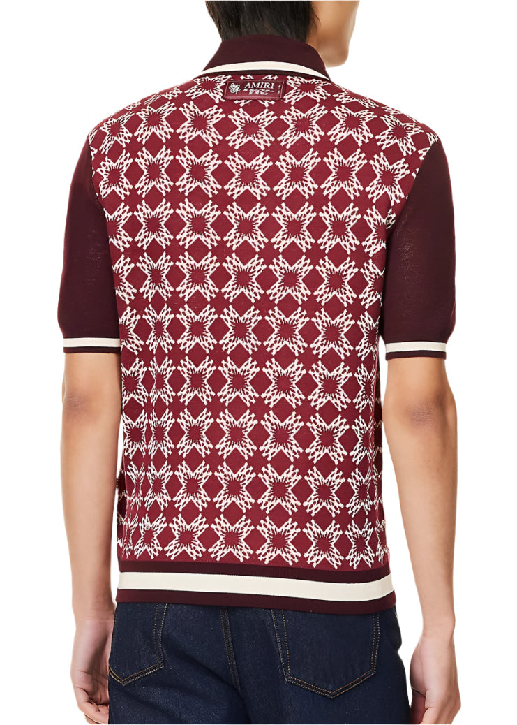 Amiri MA Quad Polo "Red" Statement Polo UAE
