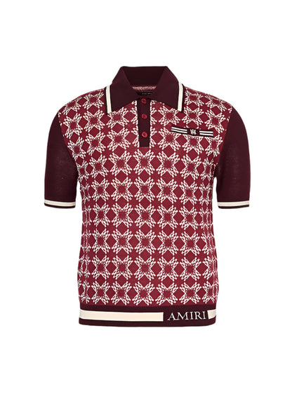 Amiri MA Quad Polo "Red" Statement Polo UAE