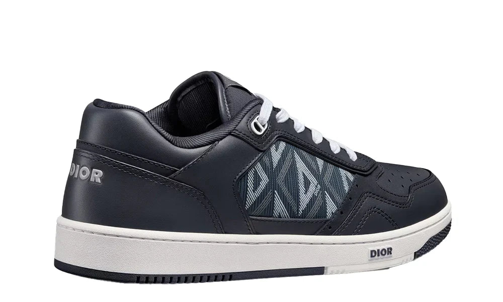 B27 Low-Top Sneaker "Navy Blue Calfskin CD Diamond" Luxury Sneakers UAE